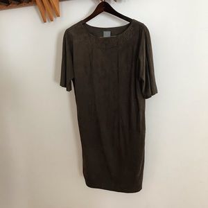Rich Brown Velour Dress OR Tunic